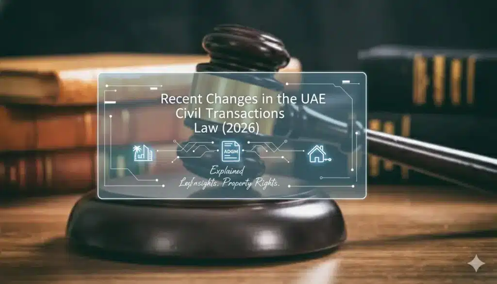 new UAE civil transactions law 2026